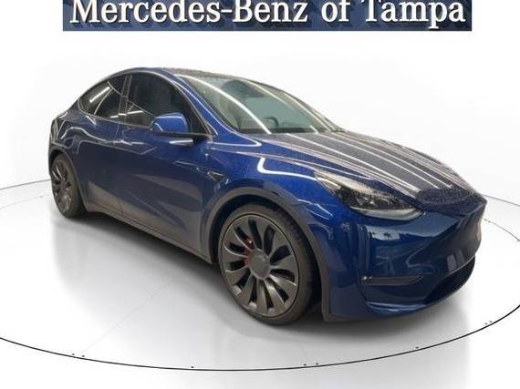 TESLA MODEL Y 2021 5YJYGDEFXMF140907 image